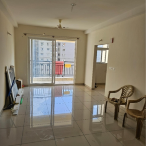Living Room in 2.5 BHK Apartment at Prestige Royale Gardens, Avalahalli – for Rent
