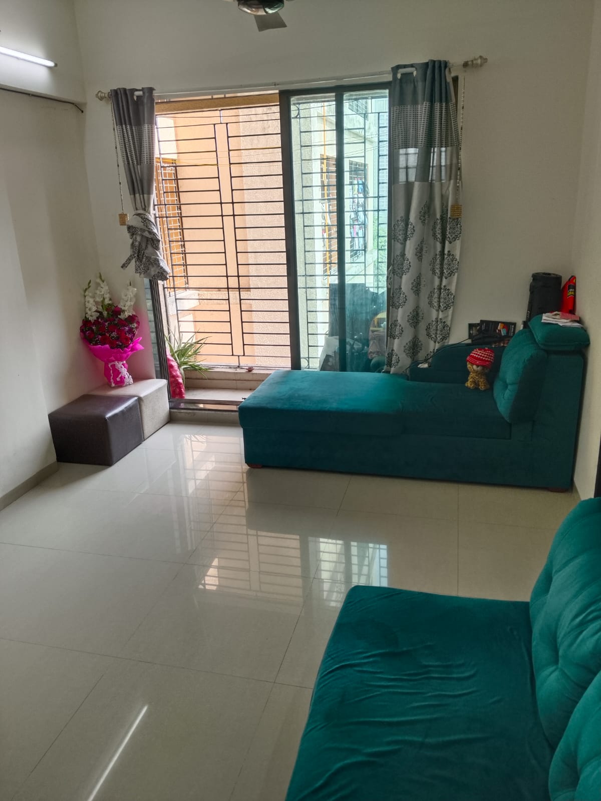 2 BHK + Study Room Apartment For Rent in Shree Satya Shankar Residency