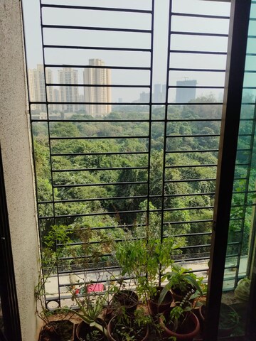 Balcony in 2 BHK Apartment at Shree Satya Shankar Residency, Manpada – for Rent
