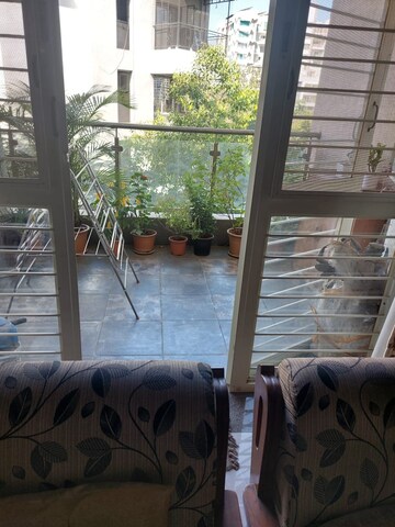 Balcony in 3 BHK Apartment at Janki Rainbow Apartments, Baner – for Rent