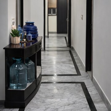 Staircase in 2 BHK Builder Floor at Moti Nagar – for Rent