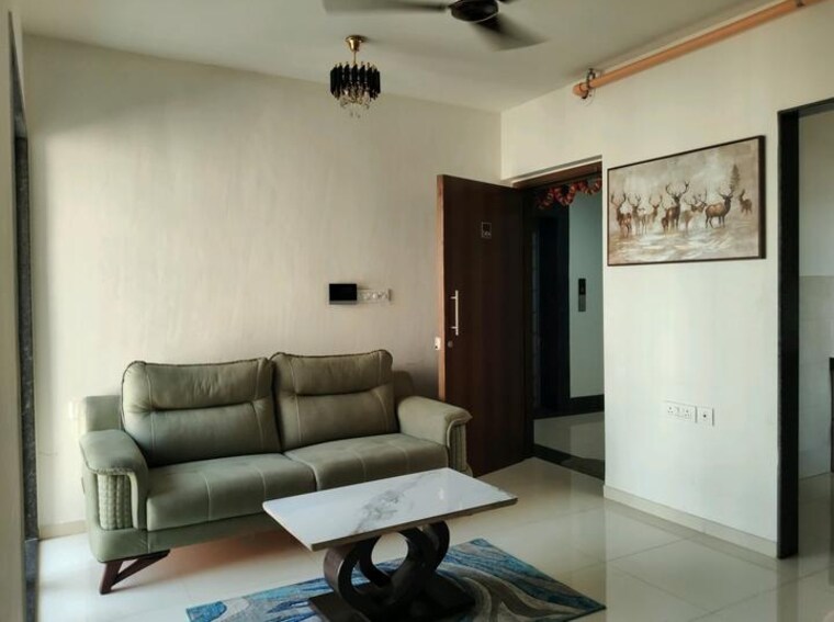 Living Room, runwal-eirene 2 Bedroom 568 Sq.Ft. Apartment In Balkum Pada Thane 10053296
