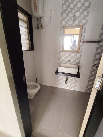 Bathroom in 3 BHK Apartment at Nisarg Hyde Park, Kharghar – for Sale