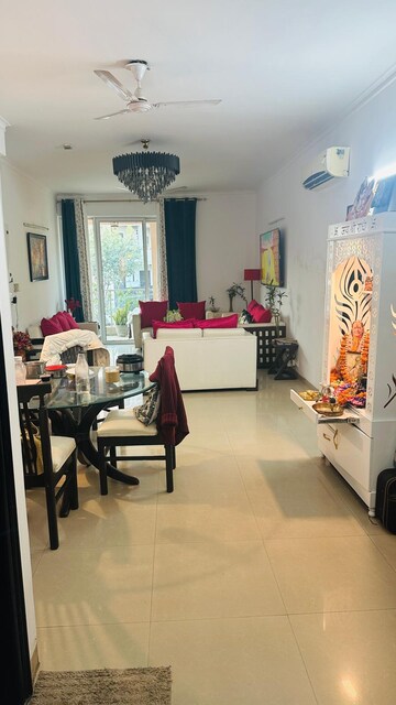 Living Room in 2 BHK Builder Floor at Smart World Gems, Sector 89 – for Sale