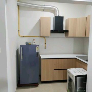 Kitchen in 1 BHK Apartment at Bhartiya City Nikoo Homes 4, Kannur – for Rent