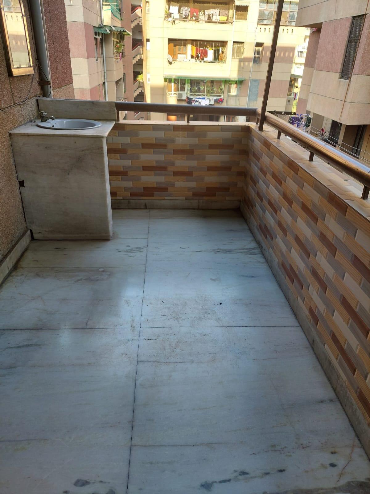 Balcony in 3 BHK Apartment at Dwarka – for Rent