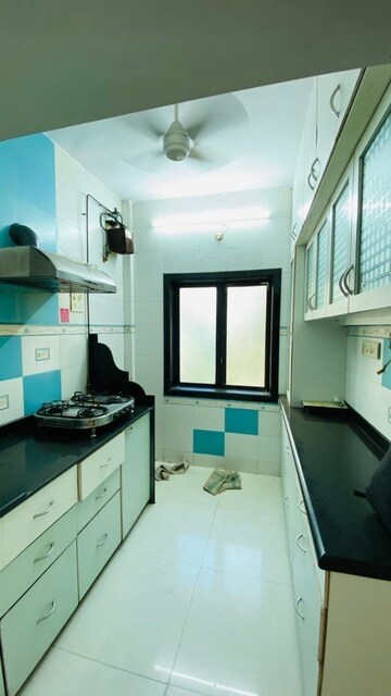 Kitchen in 2.5 BHK Apartment at Nirman CHS Malad West, Malad West – for Rent