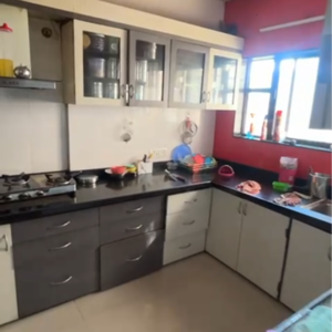Kitchen in 2 BHK Apartment at Neco Gardens, Viman Nagar – for Rent
