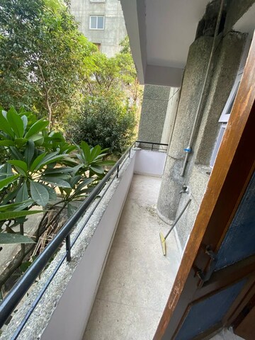 Balcony in 3 BHK Apartment at Dwarka – for Rent