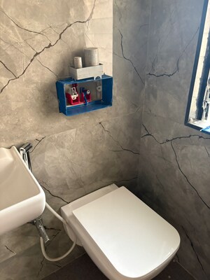 Bathroom in 2 BHK Apartment at Royal Palace, Andheri West – for Rent