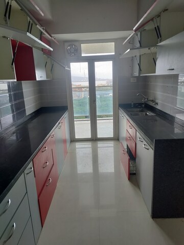 Kitchen in 2 BHK Apartment at Omkar Veda Exclusive, Parel – for Rent