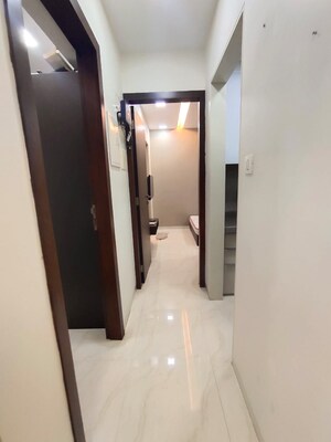 Building Lobby in 2 BHK Apartment at JP Unity Tower, Lower Parel – for Rent