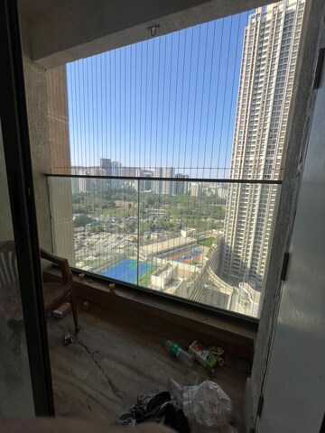 Balcony in 2 BHK Apartment at Raymond Ten X Vibes, J K Gram – for Rent