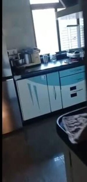 Kitchen in 4 BHK Apartment at Indra Darshan Apartment, Andheri West – for Sale
