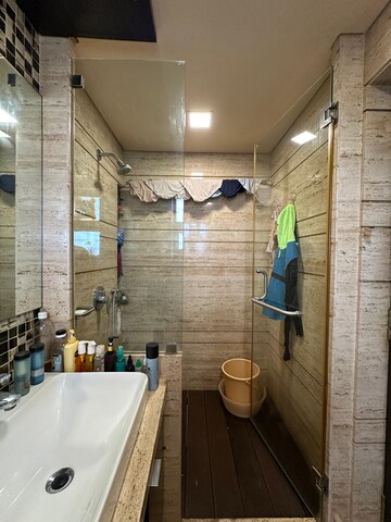 Bathroom in 2 BHK Apartment at Neelkanth Apartment Worli, Worli – for Rent