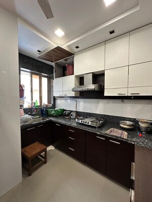 Kitchen in 2 BHK Apartment at Neelkanth Apartment Worli, Worli – for Rent