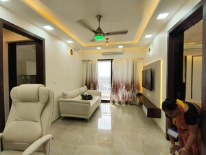 Living Room in 1 BHK Apartment at MICL Aaradhya Parkwood, Mira Road – for Rent
