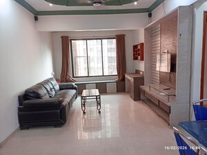 Living Room in 2 BHK Apartment at Vardhman Vatika, Majiwada – for Rent