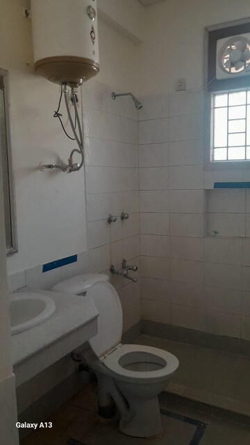 Bathroom in 3 BHK Builder Floor at Unitech South City II, Sector 50 – for Rent