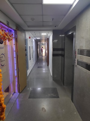 Building Lobby in 3 BHK Apartment at DLF Atria, Dlf Phase ii – for Rent