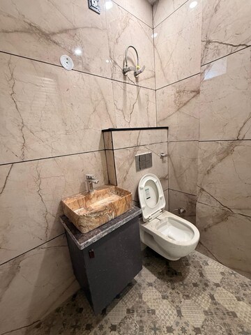 Bathroom in 3 BHK Builder Floor at Vishnu Garden – for Sale