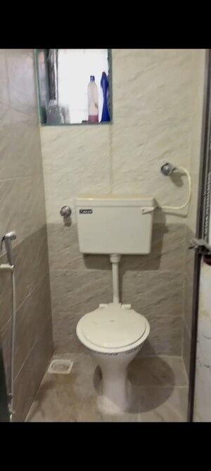Bathroom in 1 BHK Villa at Aashiana CHS, Sector 16 Vashi – for Rent