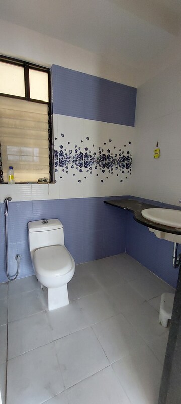 Bathroom in 3 BHK Apartment at Nanded Asawari, Nanded – for Sale