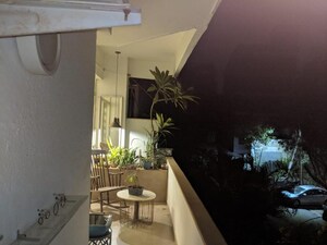 Balcony in 2 BHK Builder Floor at Greater Kailash ii – for Rent