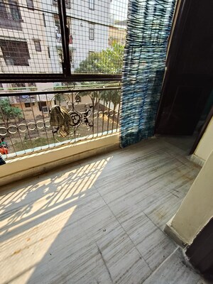 Balcony in 2 BHK Builder Floor at Vaishali Sector 3 – for Rent
