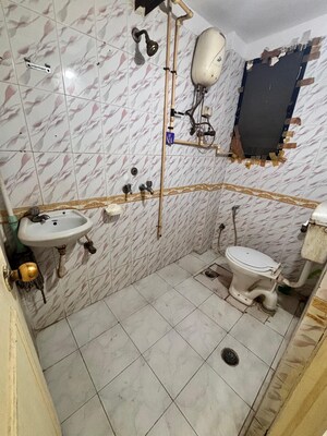 Bathroom in 1 BHK Apartment at NG Park, Dahisar East – for Rent