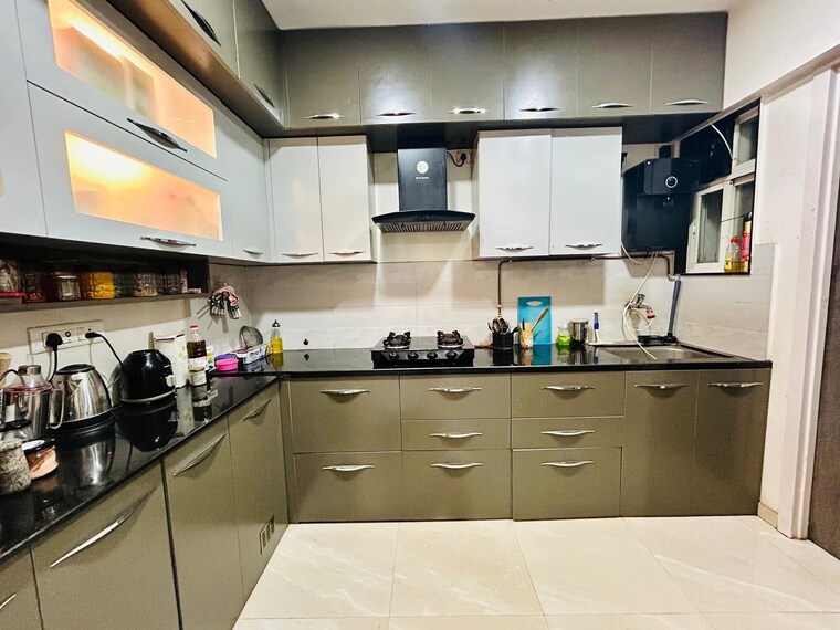 Kitchen, gera-world-of-joy 2 Bedroom 900 Sq.Ft. Apartment In Kharadi Pune 10056539