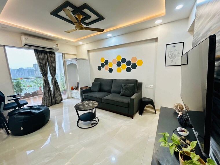 Master Bedroom, gera-world-of-joy 2 Bedroom 900 Sq.Ft. Apartment In Kharadi Pune 10056539