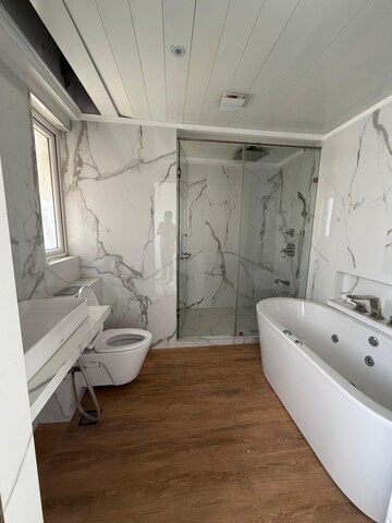 Bathroom in 3.5 BHK Apartment at G M Kenjale Emirus Apartment, Baner – for Rent