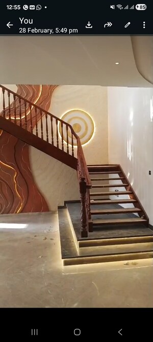 Staircase in 5 BHK Independent House at Greater Mohali – for Sale