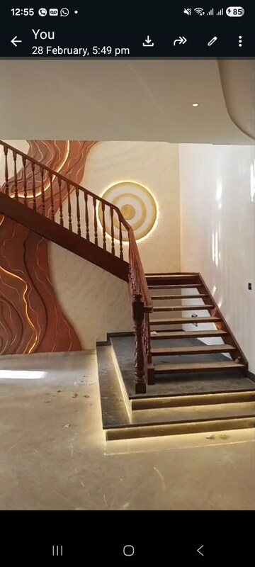 Staircase in 5 BHK Independent House at Greater Mohali – for Sale