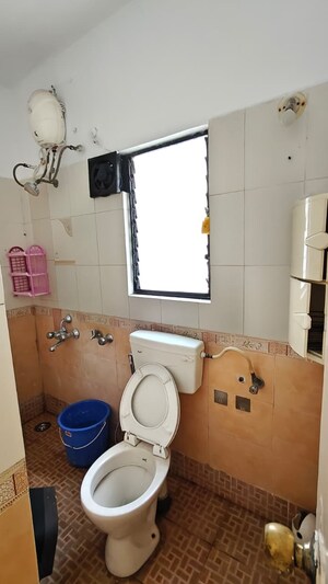 Bathroom in 2 BHK Apartment at Goel Ganga Orchard, Mundhwa – for Rent