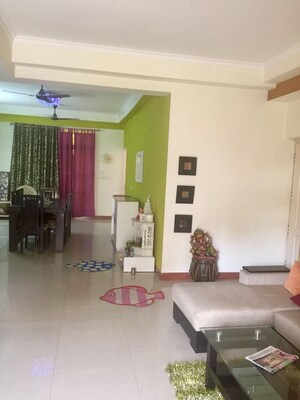 Living Room in 3 BHK Apartment at Eldeco Green Meadows, Pi Greater Noida – for Rent