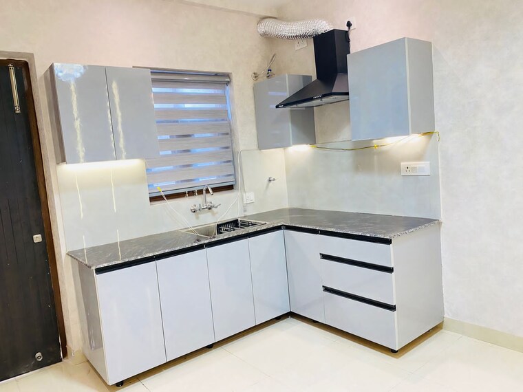 Kitchen, aura-homes 1 Bedroom 900 Sq.Ft. Apartment In Patiala Road Zirakpur 10057288