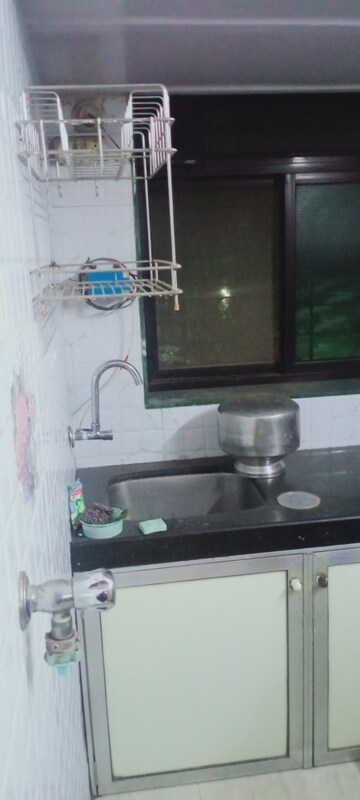 Kitchen in 1 RK Apartment at Bindra Complex, Andheri East – for Rent