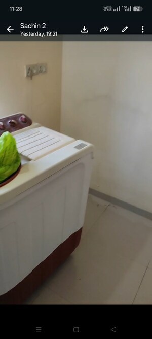 Balcony in 1 BHK Apartment at Happy Valley, Manpada – for Rent