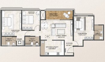 2 BHK Flat for Sale in Bavdhan, Pune