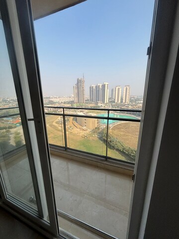 Balcony in 2 BHK Apartment at Kiara Residency, Sushant Golf City – for Rent