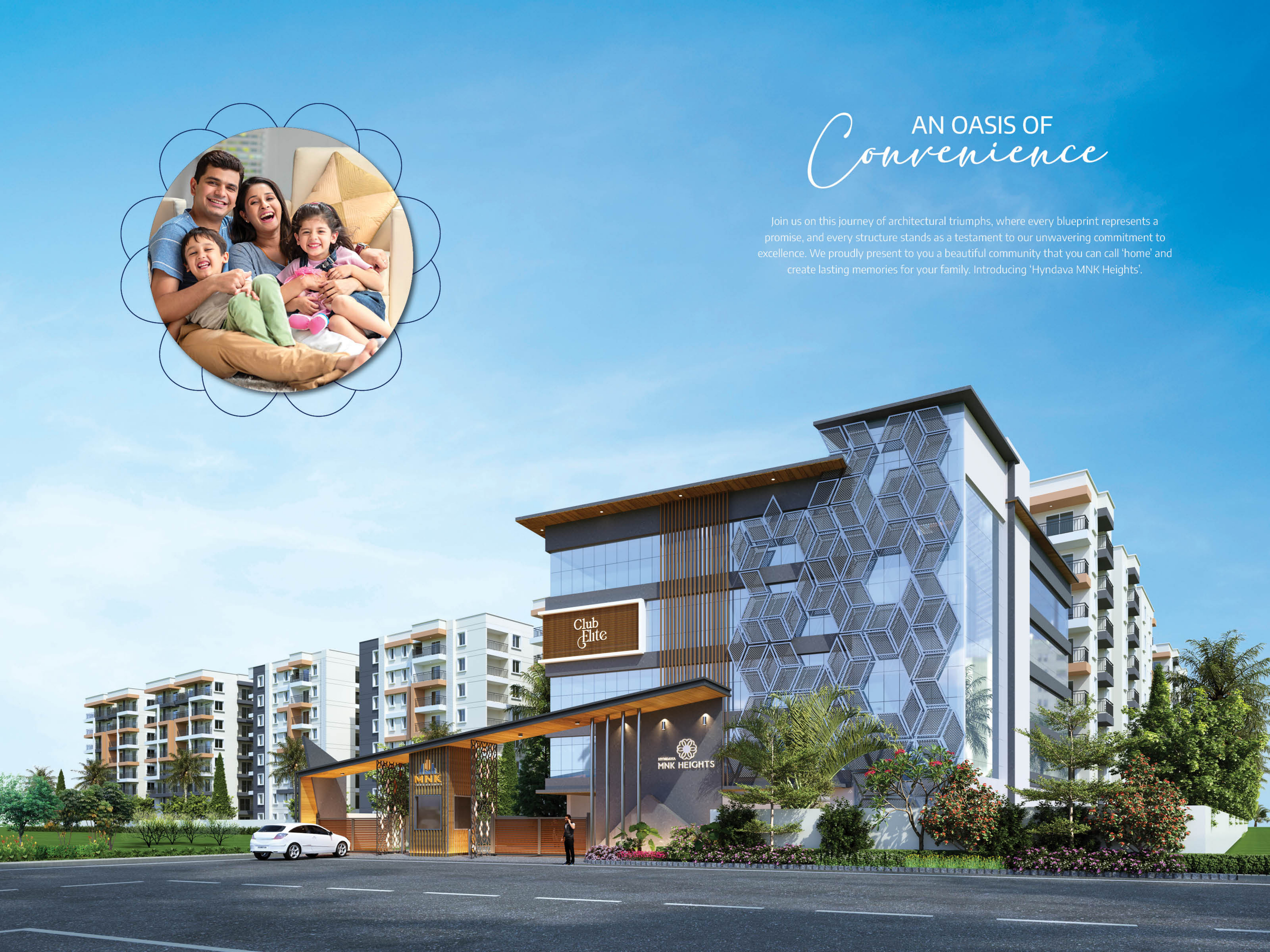 Resale 2 Bedroom 1230 Sq.Ft. Apartment in Hyndava MNK Heights, Kompally ...
