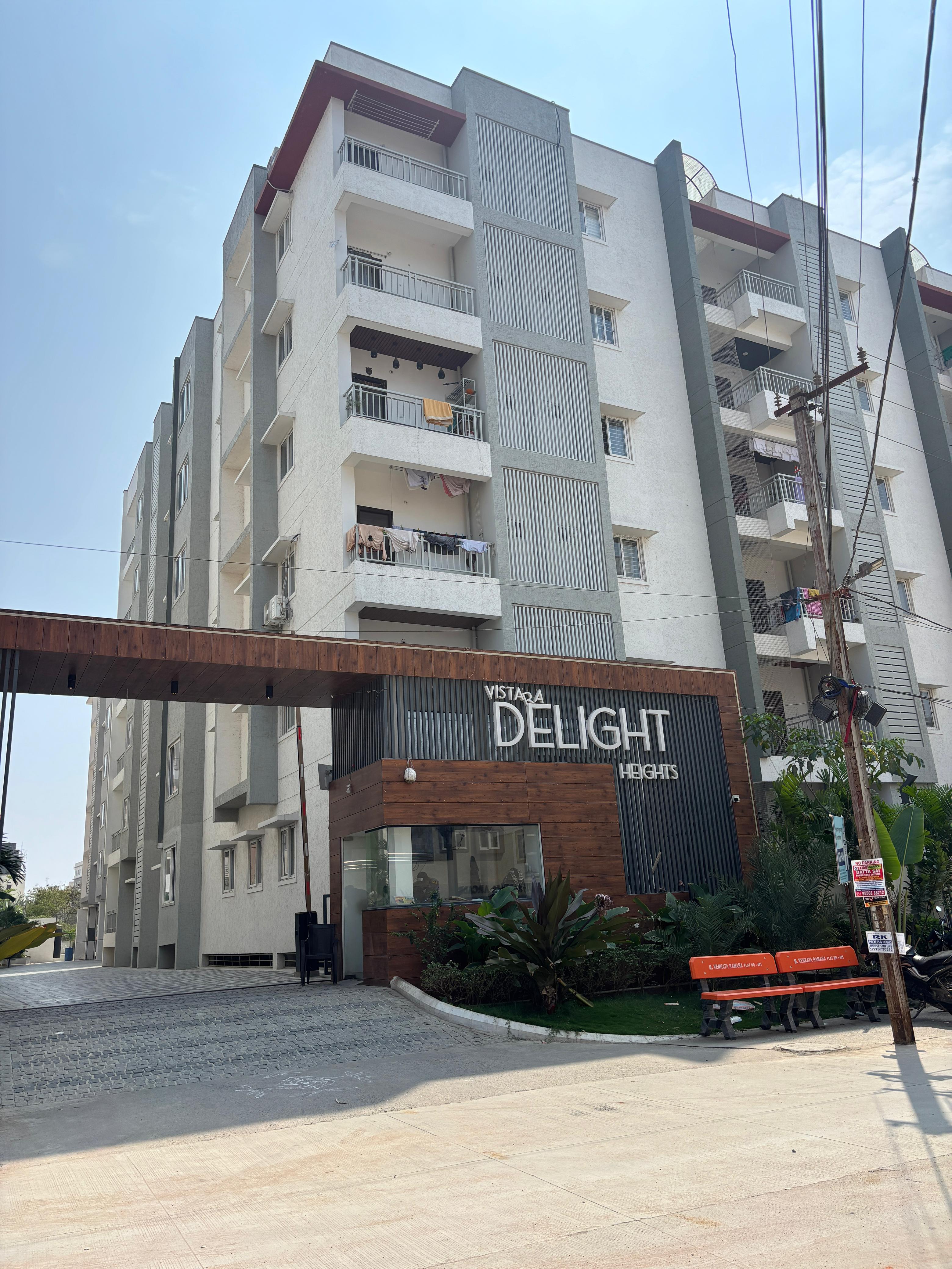 2 BHK + Pooja Room Apartment For Sale in Vistara Delight Heights