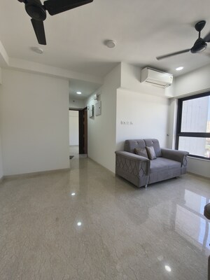 Living Room in 2 BHK Apartment at Shapoorji Pallonji Vicinia, Powai – for Rent