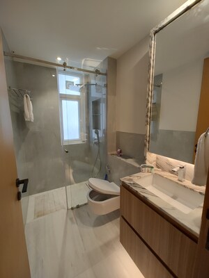 Bathroom in 3 BHK Apartment at Conscient Heritage Max, Sector 102 – for Rent