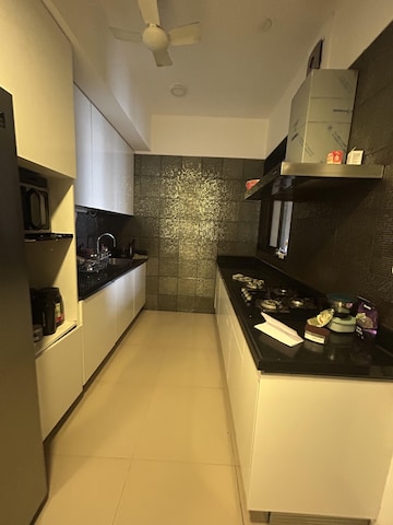 Kitchen in 4 BHK Apartment at Lodha Trump Tower, Worli – for Rent