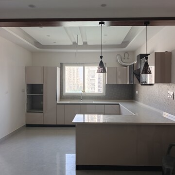 Kitchen in 3 BHK Builder Floor at BPTP District, Sector 81 – for Rent