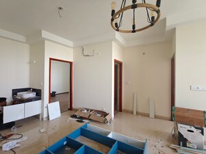 Living Room in 3 BHK Apartment at Aurobindo The Regent, Kondapur – for Rent