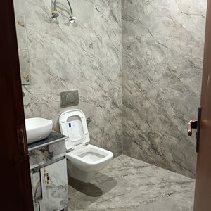 Bathroom in 3 BHK Builder Floor at BPTP District, Sector 81 – for Rent